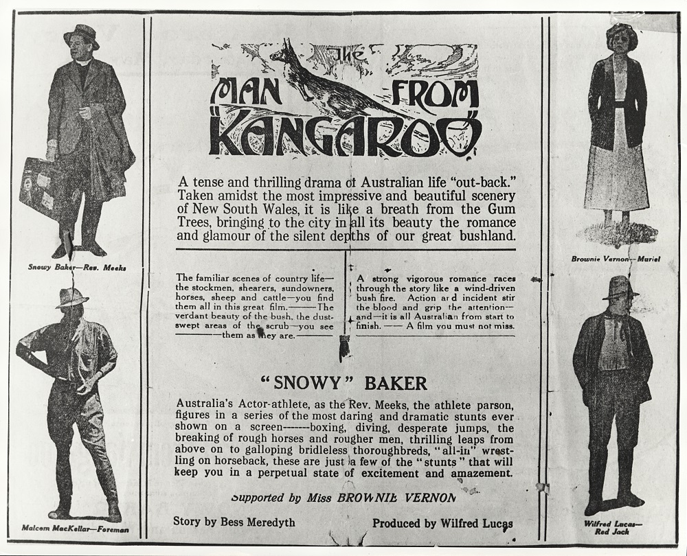 Advertisement for The Man from Kangaroo
