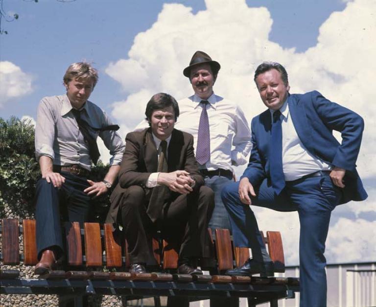  Dennis Grosvenor, Gary Day, Don Barker, Charles Tingwell
