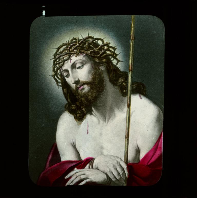 Christ wearing the crown of thorns