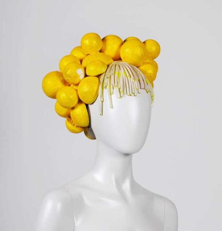 Lemon headpiece designed for 'The Adventures of Priscilla, Queen of the Desert'. 