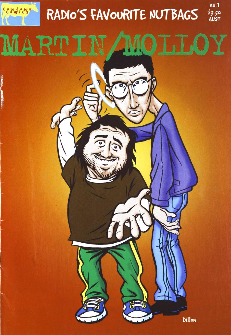 Front cover of the Martin/Molloy comic book, issue 1