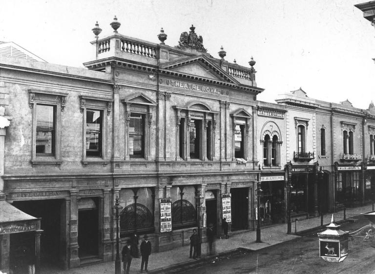 The Theatre Royal in Adelaide, 1881