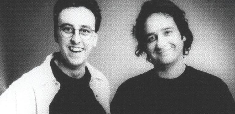 Tony Martin and Mick Molloy Eat Your Peas promotional shot