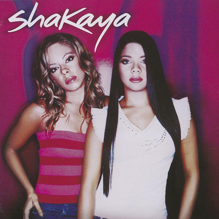 Album cover with the word 'Shakaya' written and two women looking at camera