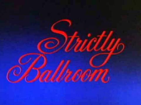 Strictly Ballroom logo from film trailer