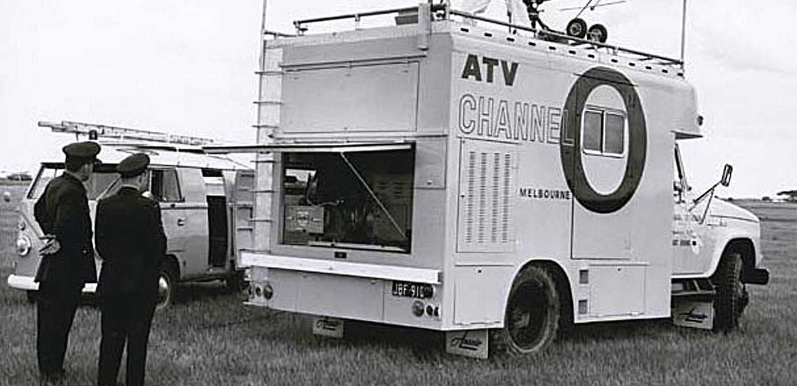 ATV0 broadcast van, circa 1964.