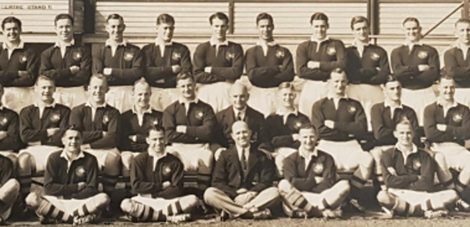 Australian Rugby Union team photo