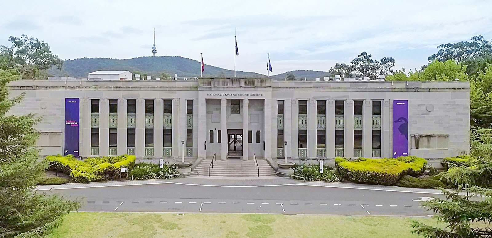 The NFSA building in Canberra