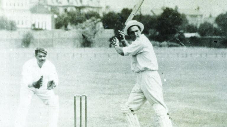 C.B. Fry (batting) & Sussex all rounder, Frederick Parris
