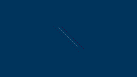 Graphic with three diagonal lines against a navy blue background.