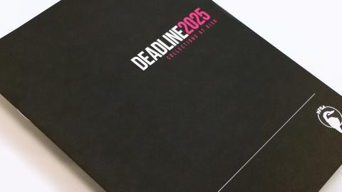 The cover of the Deadline 2025 booklet
