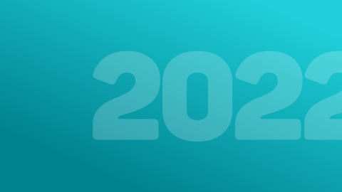2022 written in large block type against a teal-coloured background