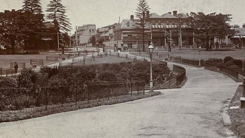 Prince Alfred Park, Sydney. Circa 1896