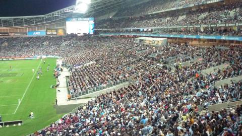 The crowd at the second State of Origin rugby league game in Sydney, 2009