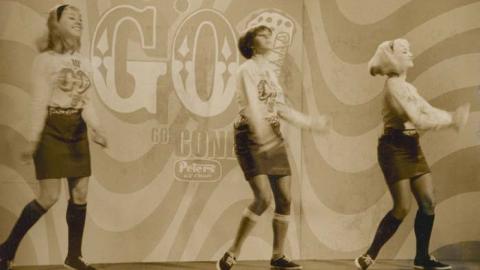 Go! Dancers on and unidentified Go!! episode, circa1967